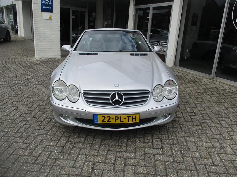 Occasion Mercedes SL500 306 PK (225 kW) 2001 Grijs, metallic lak Cabriolet