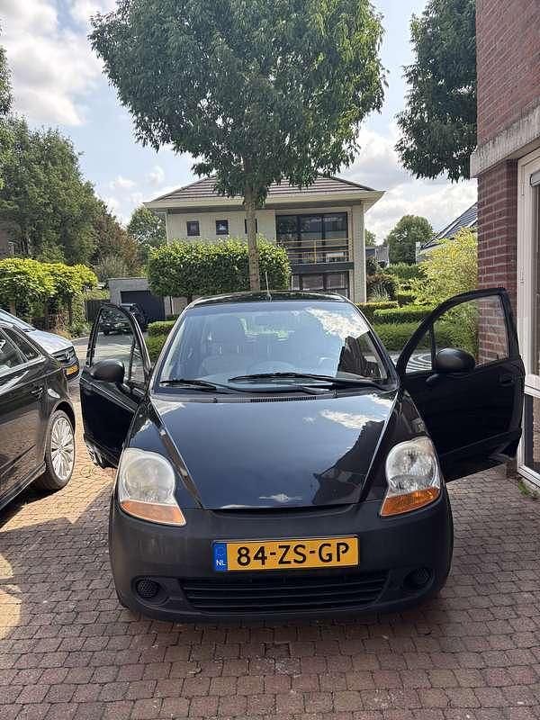 Zwart Gebruikt 2008 Chevrolet Matiz Hatchback | € 1.200 (Eerlijke prijs) - Afbeelding 1/4