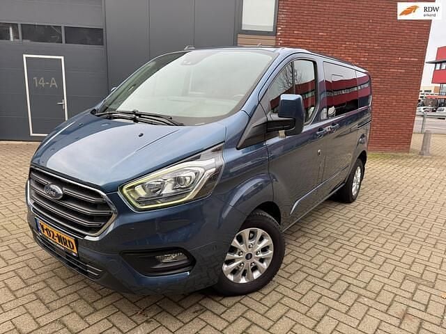 Blauw (metallic) Gebruikt 2020 Ford Transit Custom Van | € 15.900 (Super prijs) - Afbeelding 1/4