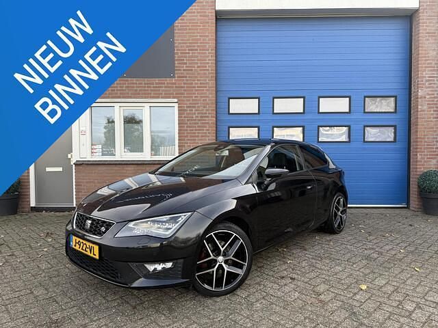 Zwart Gebruikt 2013 Seat Leon SC Business Hatchback | € 8.450 - Afbeelding 1/4