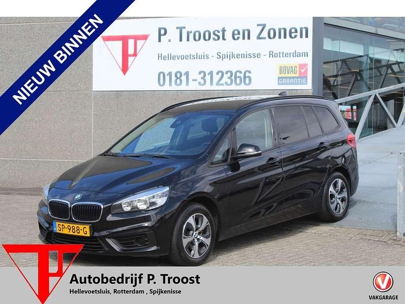 Zwart Gebruikt 2015 BMW 216 Gran Tourer MPV | € 6.950 - Afbeelding 1/4