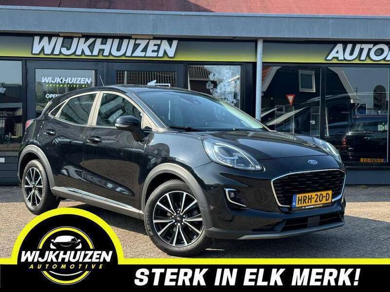 Zwart Gebruikt 2021 Ford Puma ST-Line SUV | € 15.950 (Super prijs) - Afbeelding 1/4