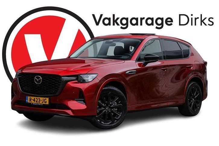 Rood Gebruikt 2022 Mazda CX-60 Homura-Line SUV | € 35.940 (Eerlijke prijs) - Afbeelding 1/4