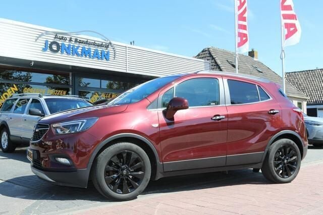 Rood, metallic lak Gebruikt 2017 Opel Mokka Innovation SUV | € 17.200 (Eerlijke prijs) - Afbeelding 1/4