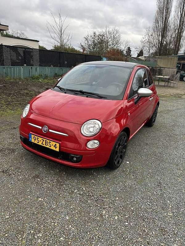 Rood Gebruikt 2012 Fiat 500 Street Hatchback | € 4.500 (Goede deal) - Afbeelding 1/4