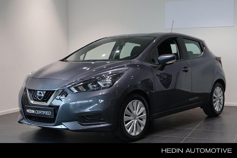 Grijs Occasion 2022 Nissan Micra Acenta Hatchback | € 12.845 (Eerlijke prijs) - Afbeelding 1/3