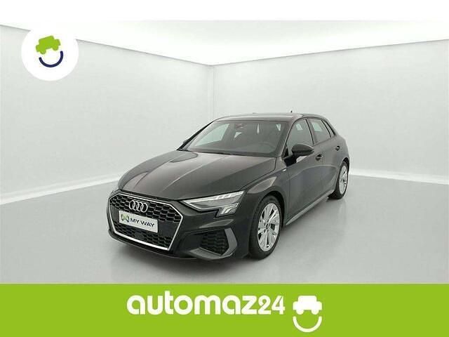 Zwart Gebruikt 2021 Audi A3 S-Line Sedan | € 32.490 (Eerlijke prijs) - Afbeelding 1/4
