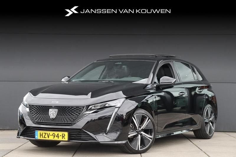Zwart Gebruikt 2024 Peugeot 308 GT Hatchback | € 29.885 (Eerlijke prijs) - Afbeelding 1/4
