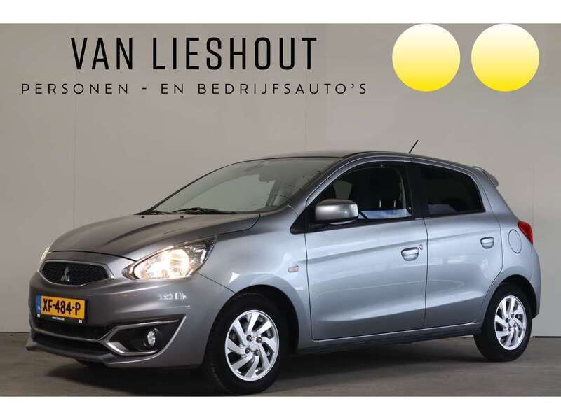 Grijs Gebruikt 2018 Mitsubishi Space Star Intense Hatchback | € 8.900 (Eerlijke prijs) - Afbeelding 1/4