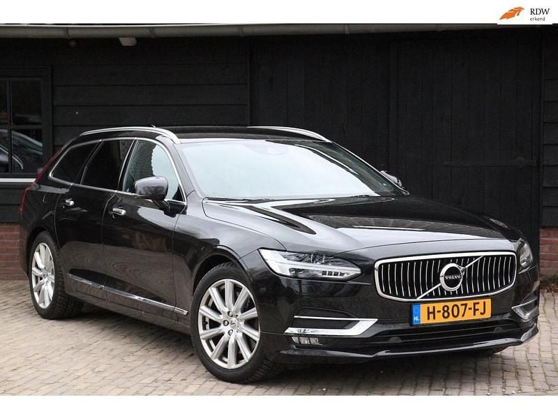Occasion Volvo V90 Inscription 236 PK (173 kW) 2017 Zwart Stationwagen