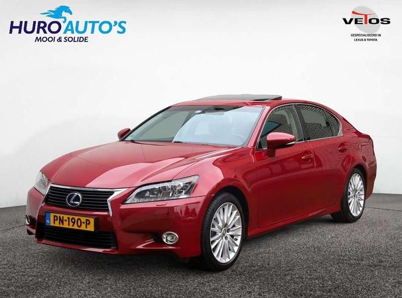 Rood Occasion 2015 Lexus GS450H President Line Sedan | € 29.900 - Afbeelding 1/4