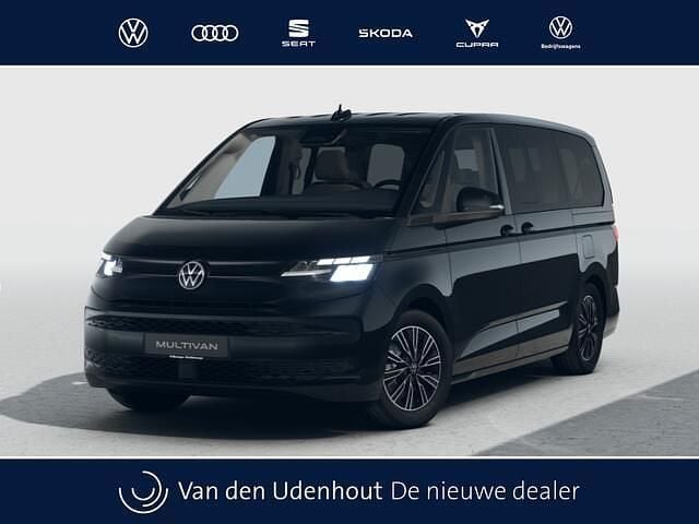 Zwart Nieuw 2025 VW Multivan Business Van | € 62.950 (Super prijs) - Afbeelding 1/4