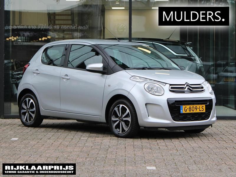 Grijs Gebruikt 2019 Citroën C1 Shine Hatchback | € 9.537 (Eerlijke prijs) - Afbeelding 1/3