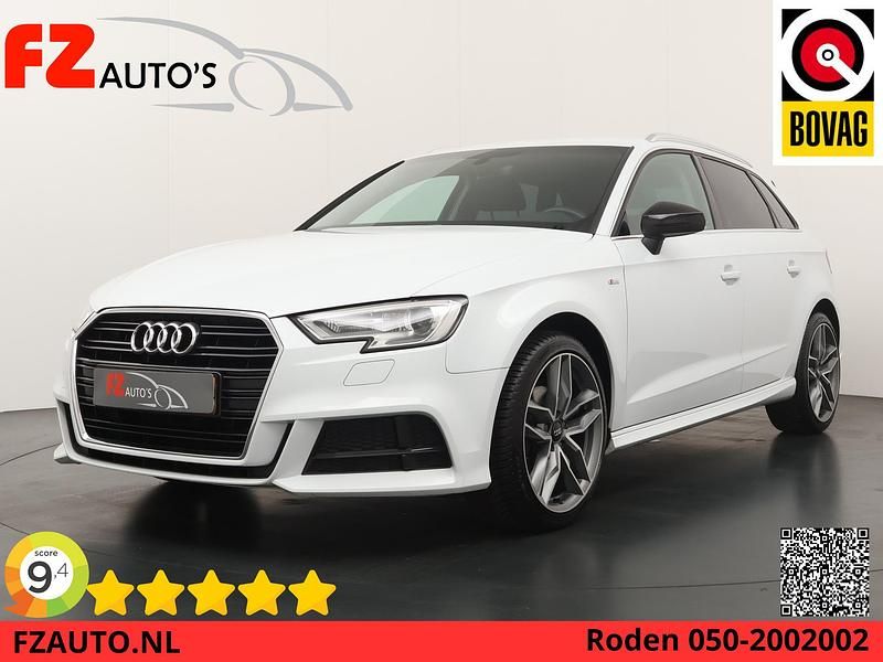 Wit Occasion 2018 Audi A3 Sportback Design Hatchback | € 8.945 (Eerlijke prijs) - Afbeelding 1/4