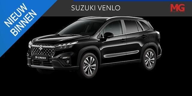 Zwart Nieuw 2025 Suzuki SX4 S-Cross Style SUV | € 33.490 (Iets duurder) - Afbeelding 1/4