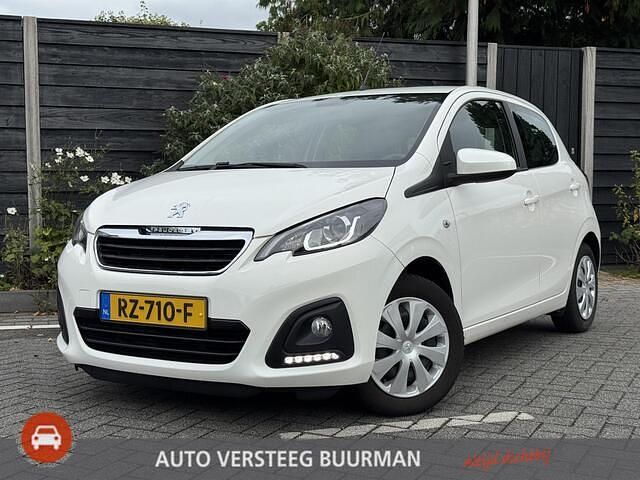 Wit Gebruikt 2018 Peugeot 108 Active Hatchback | € 6.450 (Eerlijke prijs) - Afbeelding 1/4