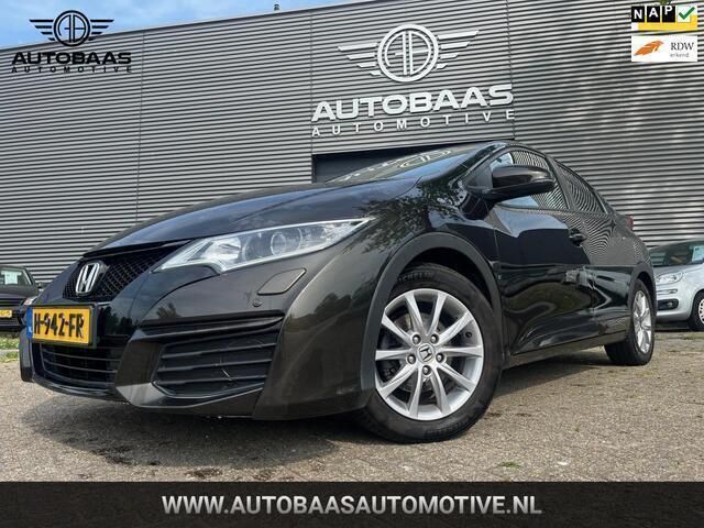 Bruin Gebruikt 2015 Honda Civic Comfort Hatchback | € 10.450 (Eerlijke prijs) - Afbeelding 1/4