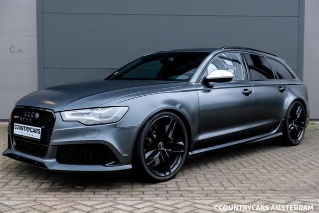 Grijs Gebruikt 2013 Audi RS6 Sport Stationwagen | € 40.900 (Goede deal) - Afbeelding 1/4