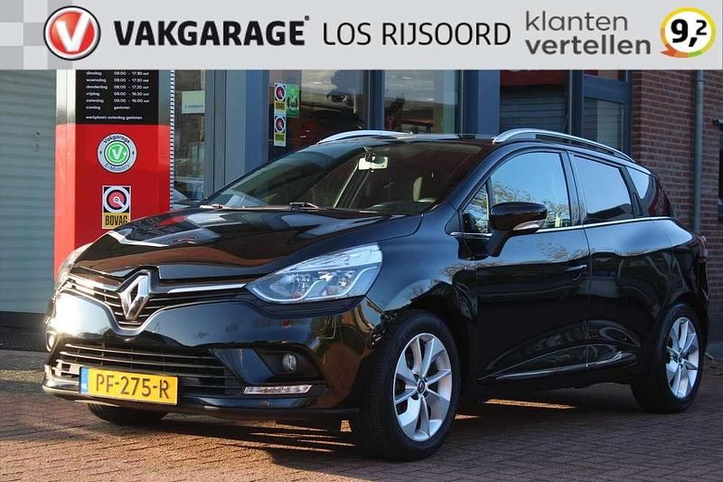 Zwart Gebruikt 2017 Renault Clio GrandTour LIMITED Stationwagen | € 8.900 (Eerlijke prijs) - Afbeelding 1/4
