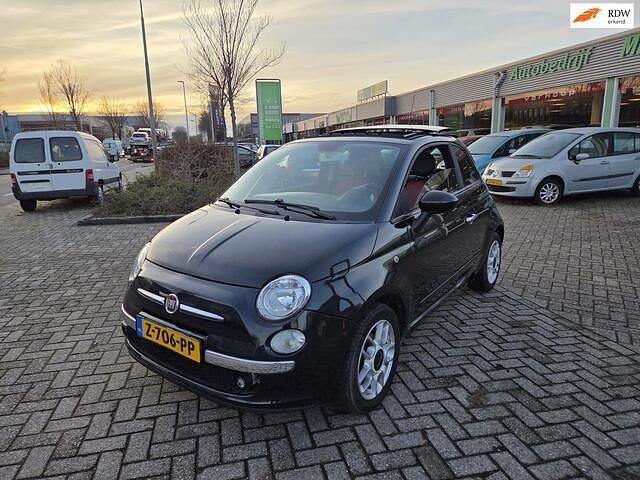 Zwart Occasion 2008 Fiat 500 Pop Hatchback | € 5.650 (Iets duurder) - Afbeelding 1/4