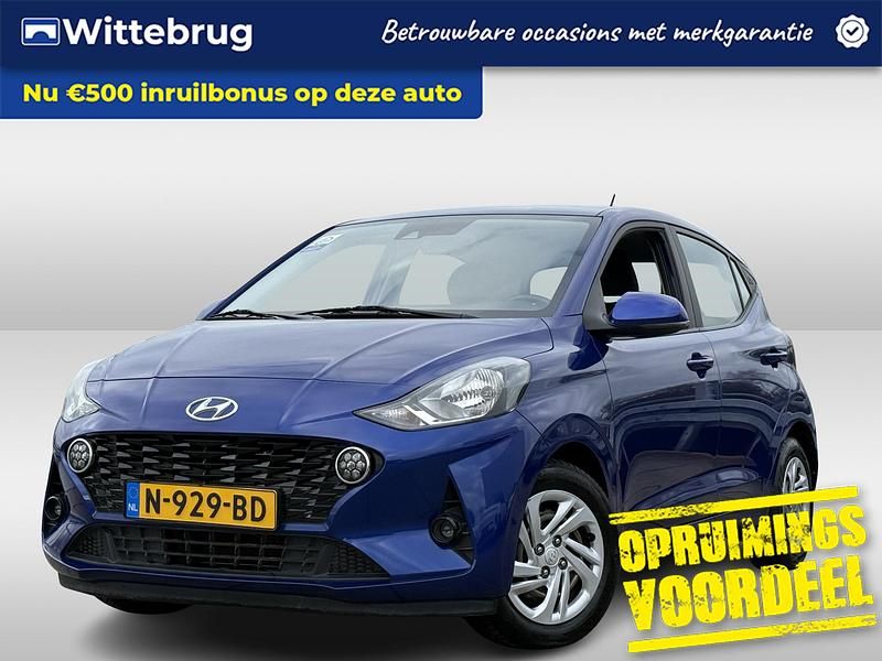 Occasion Hyundai i10 Comfort 67 PK (49 kW) 2021 Blauw Hatchback
