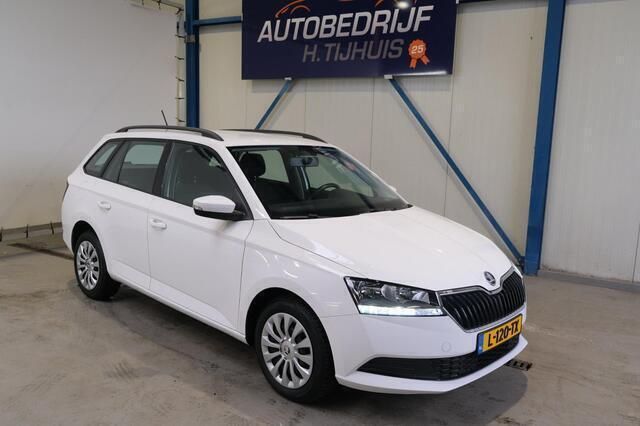 Wit Gebruikt 2021 Skoda Fabia Active Stationwagen | € 11.950 (Super prijs) - Afbeelding 1/4