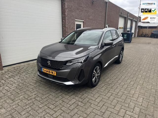Grijs Gebruikt 2021 Peugeot 3008 Allure SUV | € 23.950 (Eerlijke prijs) - Afbeelding 1/4