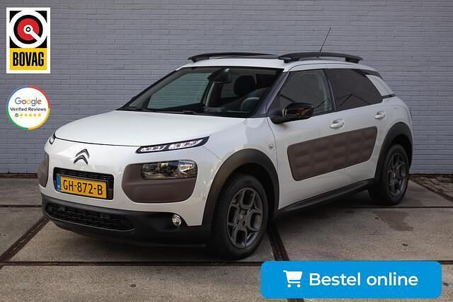 Wit, metallic lak Gebruikt 2015 Citroën C4 Cactus Shine Hatchback | € 9.500 (Eerlijke prijs) - Afbeelding 1/4