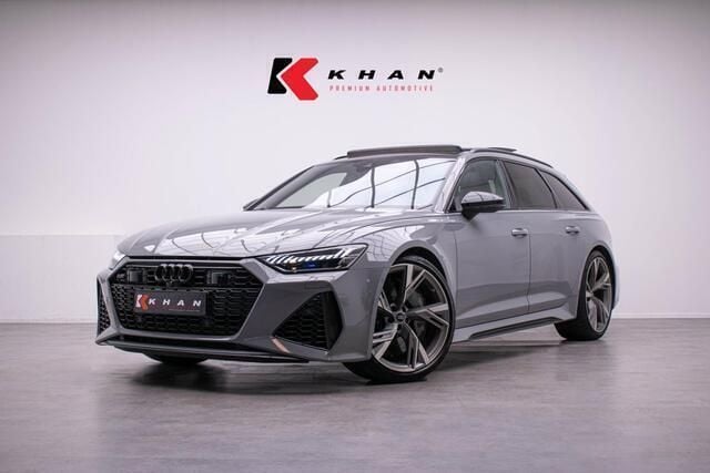 Grijs Gebruikt 2020 Audi RS6 S-Line Stationwagen | € 124.995 - Afbeelding 1/4