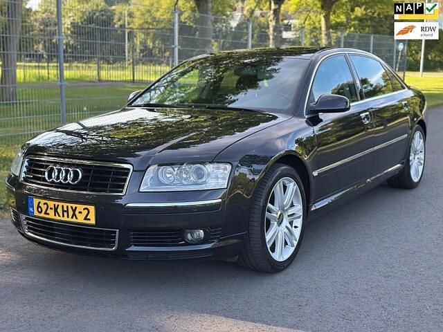 Zwart Gebruikt 2003 Audi A8L Sedan | € 12.950 - Afbeelding 1/4