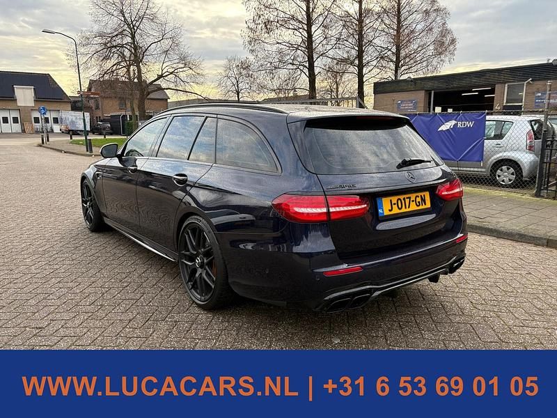 Occasion Mercedes S63 AMG Premium Plus 613 PK (450 kW) 2018 Blauw Stationwagen