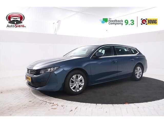 Blauw Gebruikt 2021 Peugeot 508 SW Active Stationwagen | € 18.995 - Afbeelding 1/4