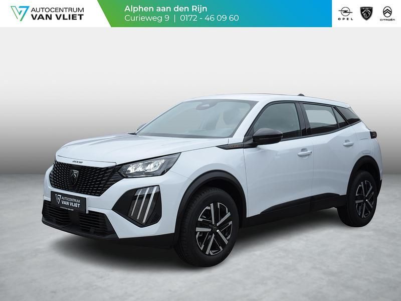 Wit Nieuw 2025 Peugeot 2008 Style SUV | € 30.599 (Goede deal) - Afbeelding 1/4