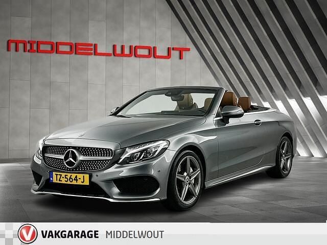 Occasion Mercedes C180 Premium Plus 157 PK (115 kW) 2018 Grijs Cabriolet