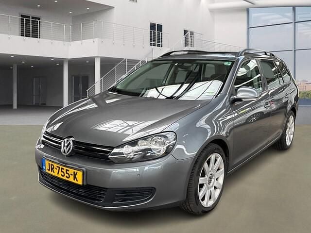 Grijs Gebruikt 2010 VW Golf Highline Stationwagen | € 2.995 (Goede deal) - Afbeelding 1/4