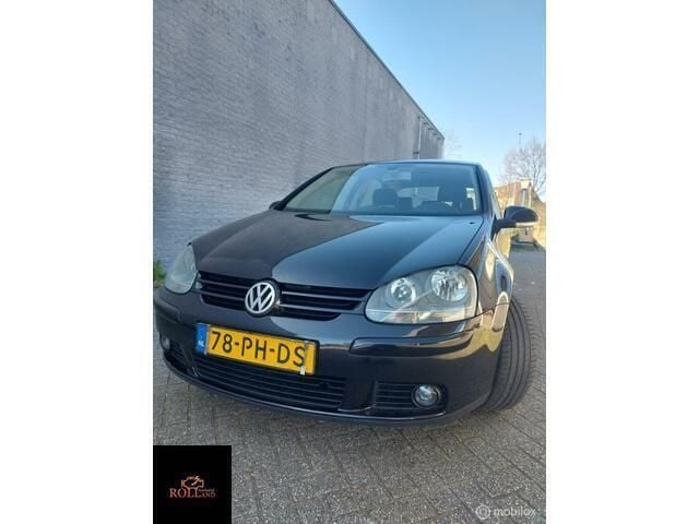 Zwart Gebruikt 2004 VW Golf IV Sportline Hatchback | € 2.950 (Iets duurder) - Afbeelding 1/4