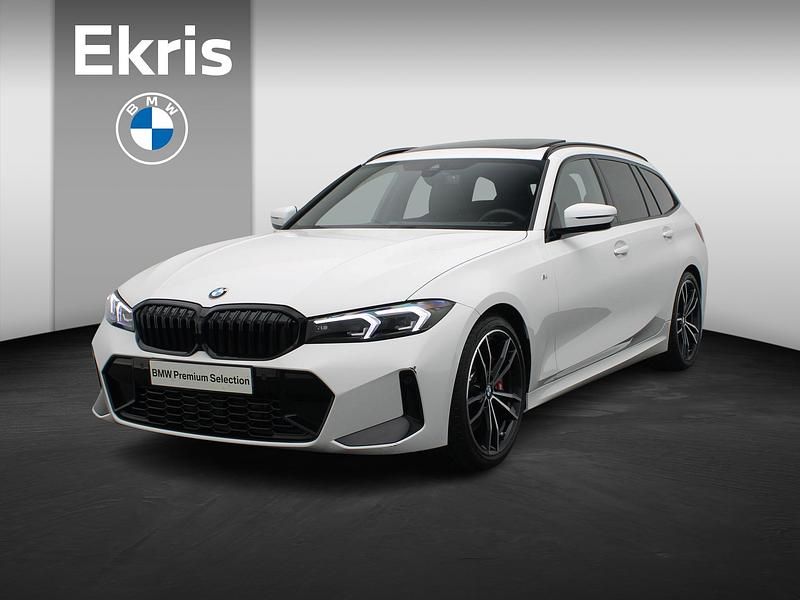 Wit Occasion 2024 BMW 330 M Sport Stationwagen | € 48.900 (Eerlijke prijs) - Afbeelding 1/4
