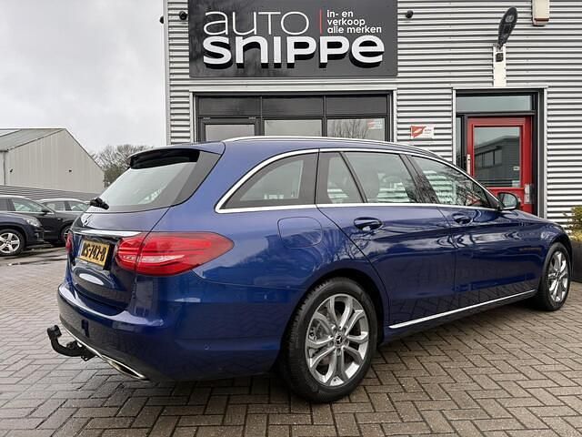Occasion Mercedes C180 Business 157 PK (115 kW) 2018 Blauw Stationwagen