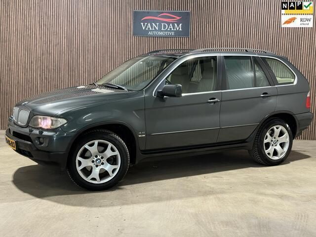 Groen, metallic lak Gebruikt 2005 BMW X5 Executive SUV | € 4.400 (Super prijs) - Afbeelding 1/4
