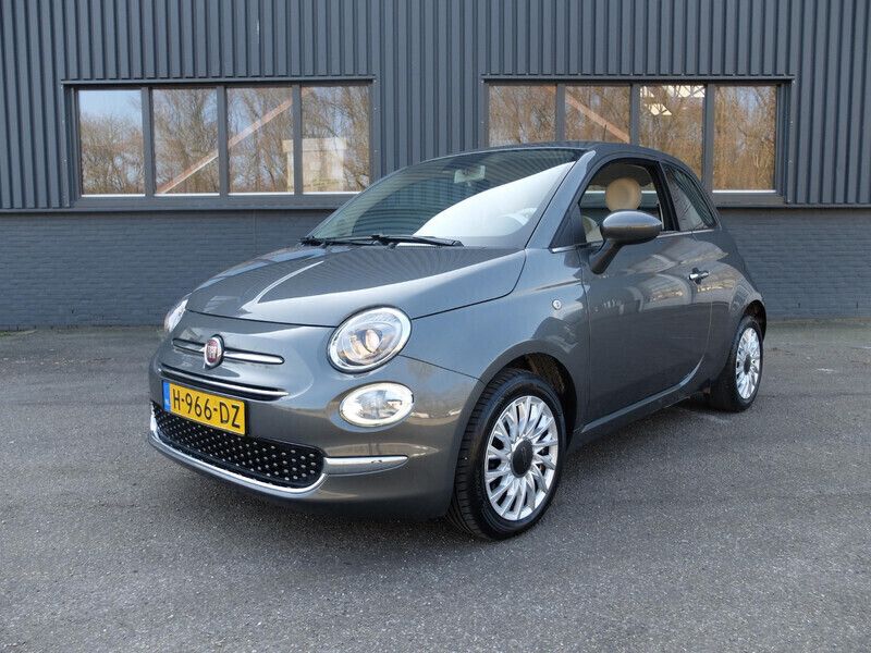 Grijs Gebruikt 2020 Fiat 500 Lounge Hatchback | € 12.900 (Eerlijke prijs) - Afbeelding 1/4