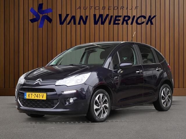 Blauw (metallic) Occasion 2016 Citroën C3 Exclusive Hatchback | € 5.945 (Eerlijke prijs) - Afbeelding 1/4