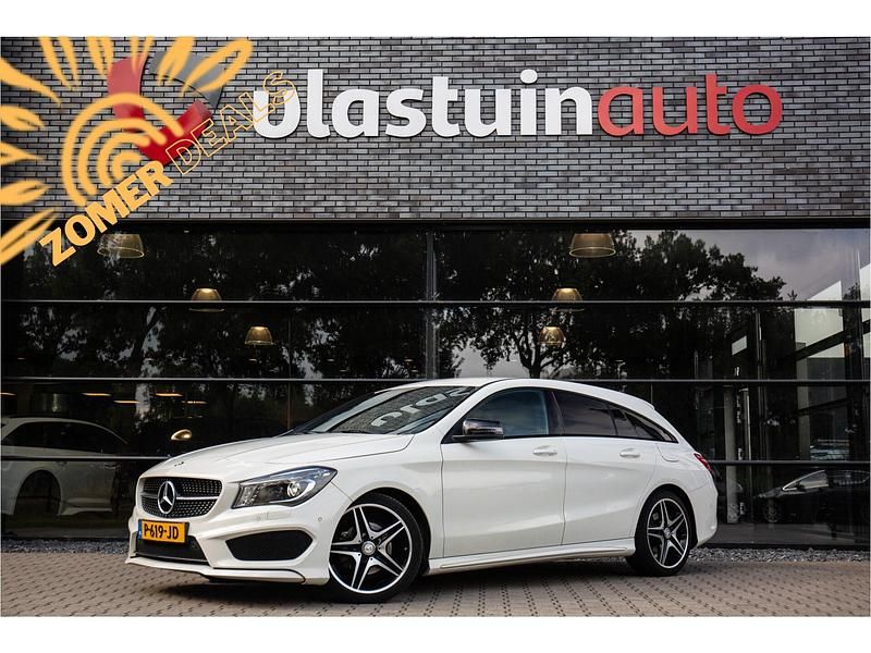 Wit Gebruikt 2015 Mercedes CLA180 OrangeArt Edition Sedan | € 13.950 (Eerlijke prijs) - Afbeelding 1/4