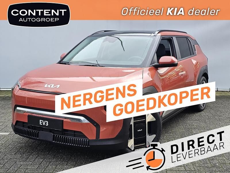 Wit Nieuw 2025 Kia EV3 Advance SUV | € 37.130 (Super prijs) - Afbeelding 1/4