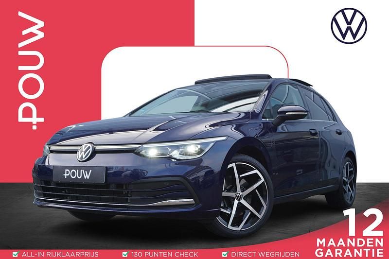 Blauw Occasion 2023 VW Golf VIII Style Hatchback | € 25.900 (Goede deal) - Afbeelding 1/4