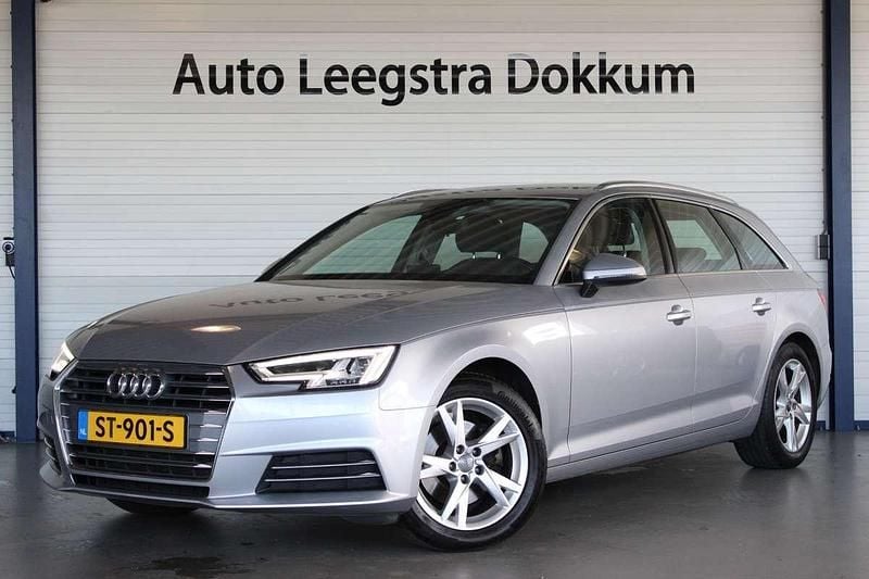Grijs Gebruikt 2018 Audi A4 Sport Stationwagen | € 18.950 (Super prijs) - Afbeelding 1/4