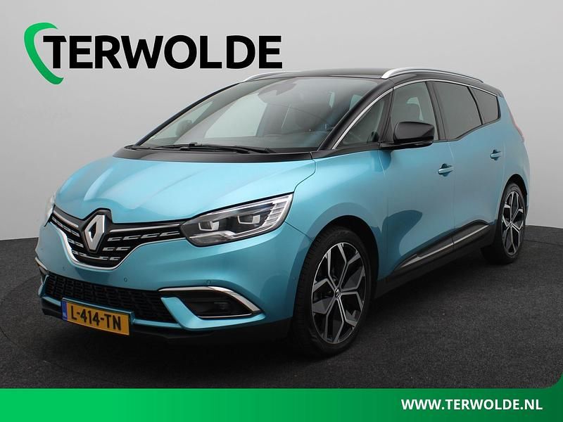 Blauw, metallic lak Gebruikt 2021 Renault Grand Scénic IV Intens MPV | € 21.945 (Eerlijke prijs) - Afbeelding 1/4