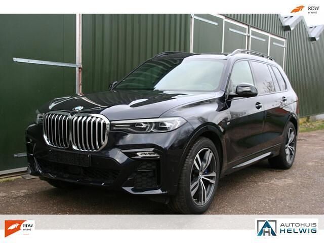 Zwart Gebruikt 2019 BMW X7 Executive SUV | € 63.950 (Eerlijke prijs) - Afbeelding 1/4