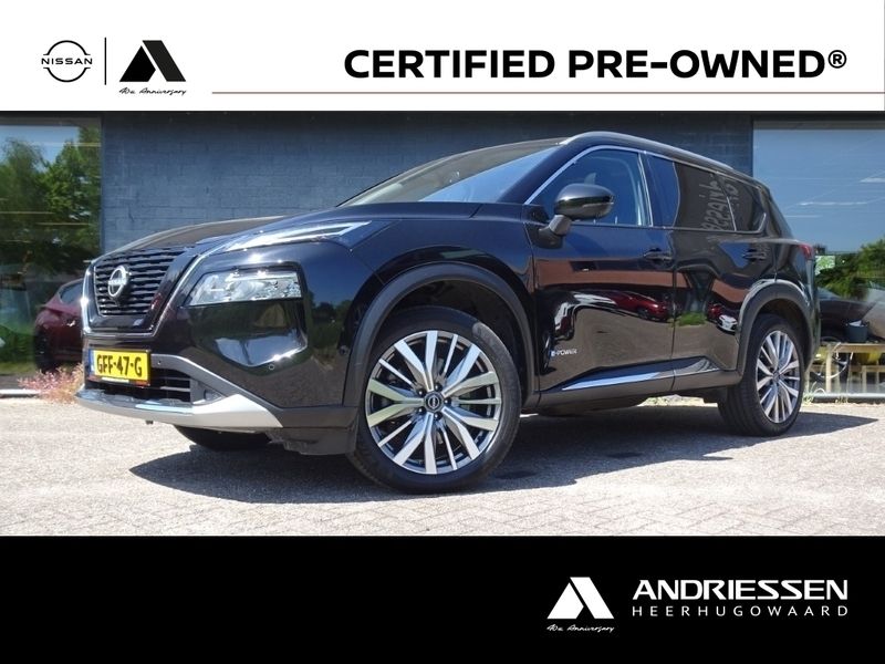 Zwart Gebruikt 2024 Nissan X-Trail Tekna+ SUV | € 46.950 (Eerlijke prijs) - Afbeelding 1/4
