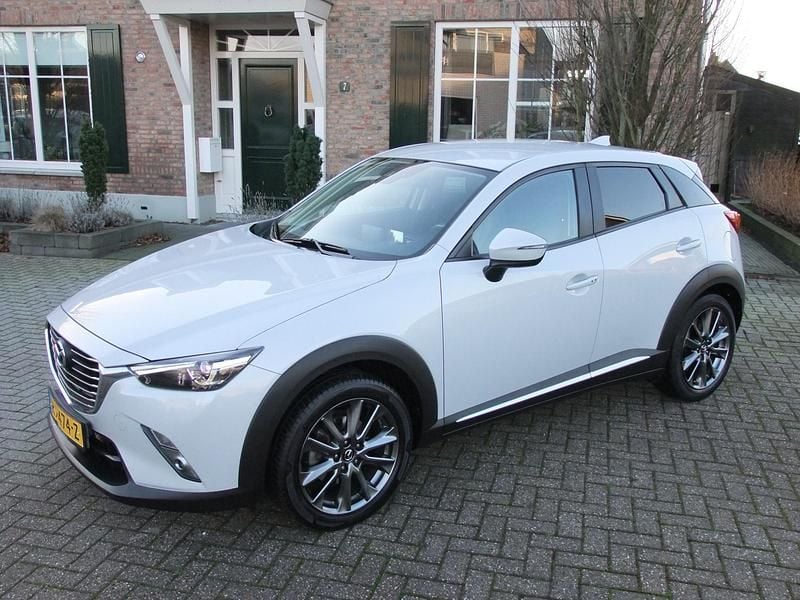 Wit Gebruikt 2018 Mazda CX-3 Luxury SUV | € 14.990 (Goede deal) - Afbeelding 1/4