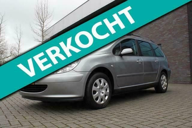 Grijs Gebruikt 2003 Peugeot 307 Stationwagen | € 2.300 (Iets duurder) - Afbeelding 1/4